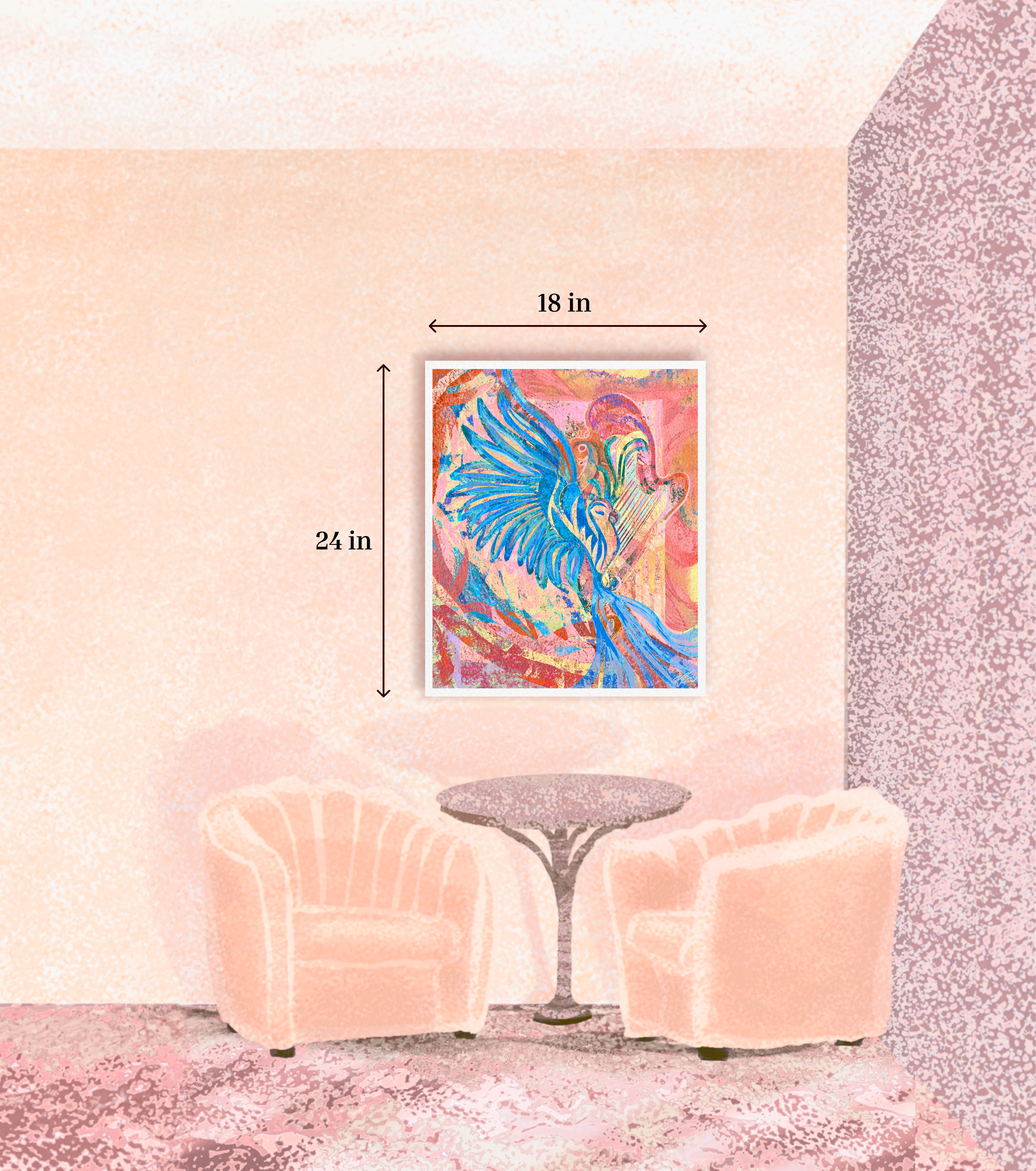 The Flight of an Unwritten Melody Print