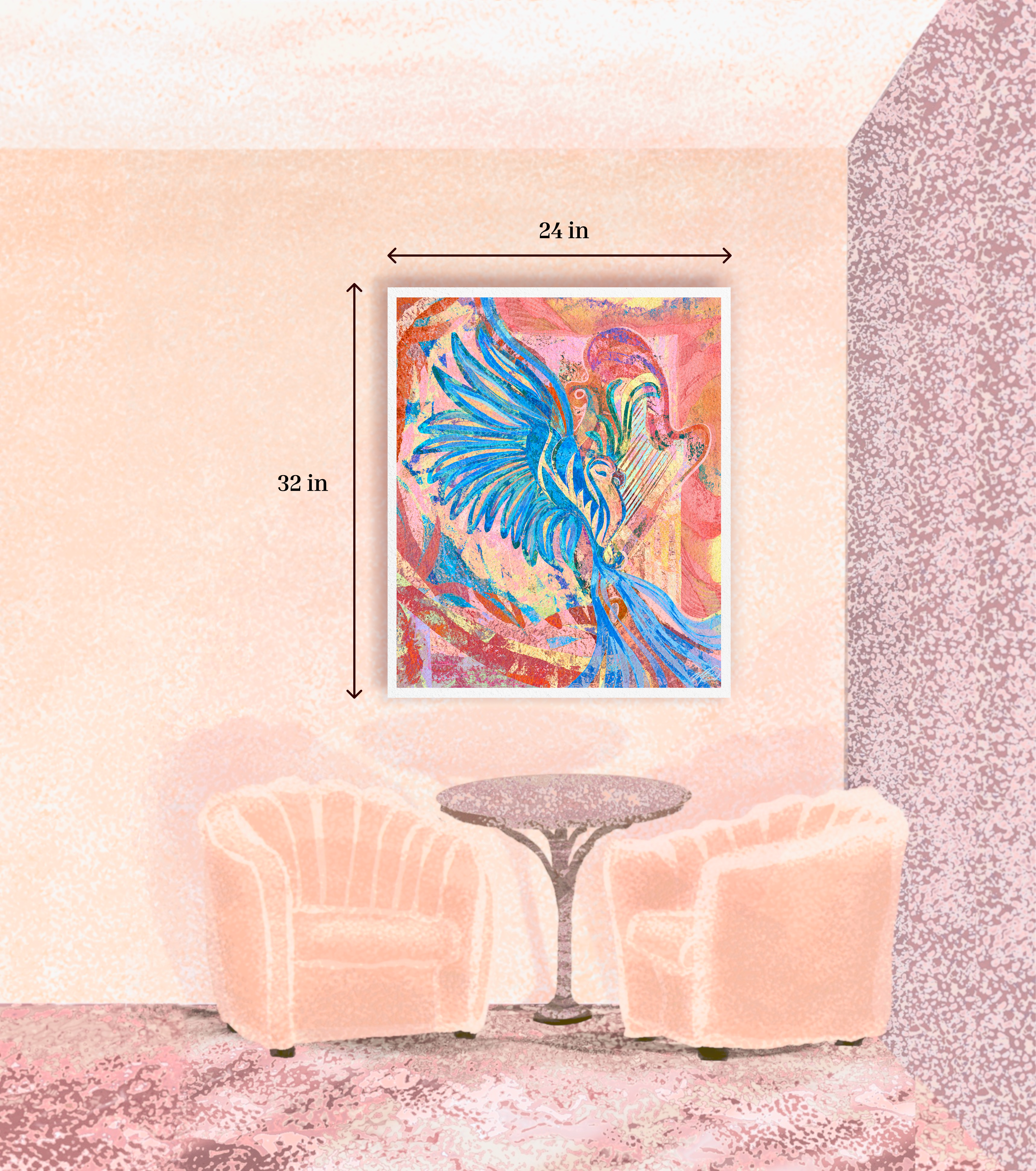 The Flight of an Unwritten Melody Print