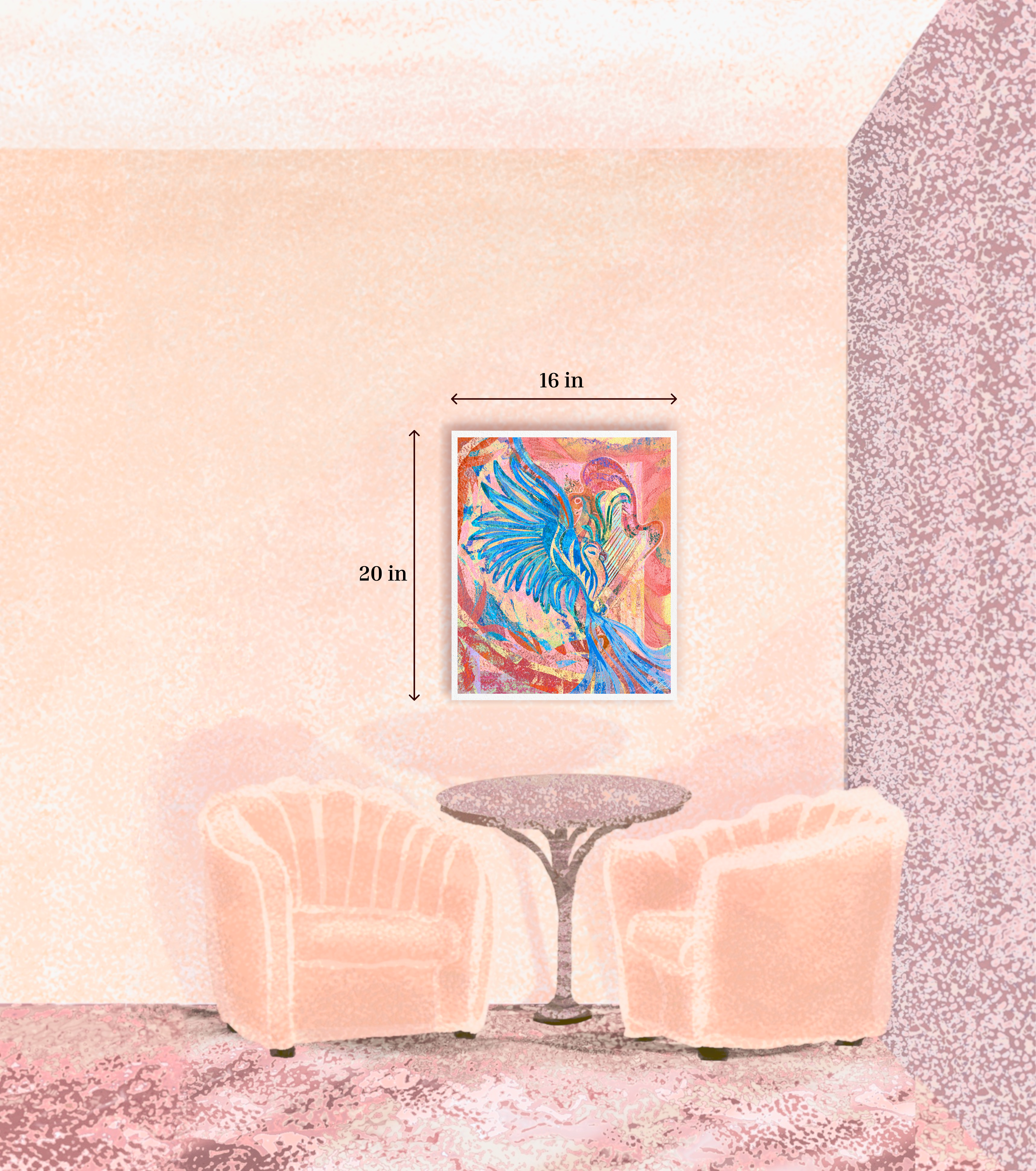 The Flight of an Unwritten Melody Print