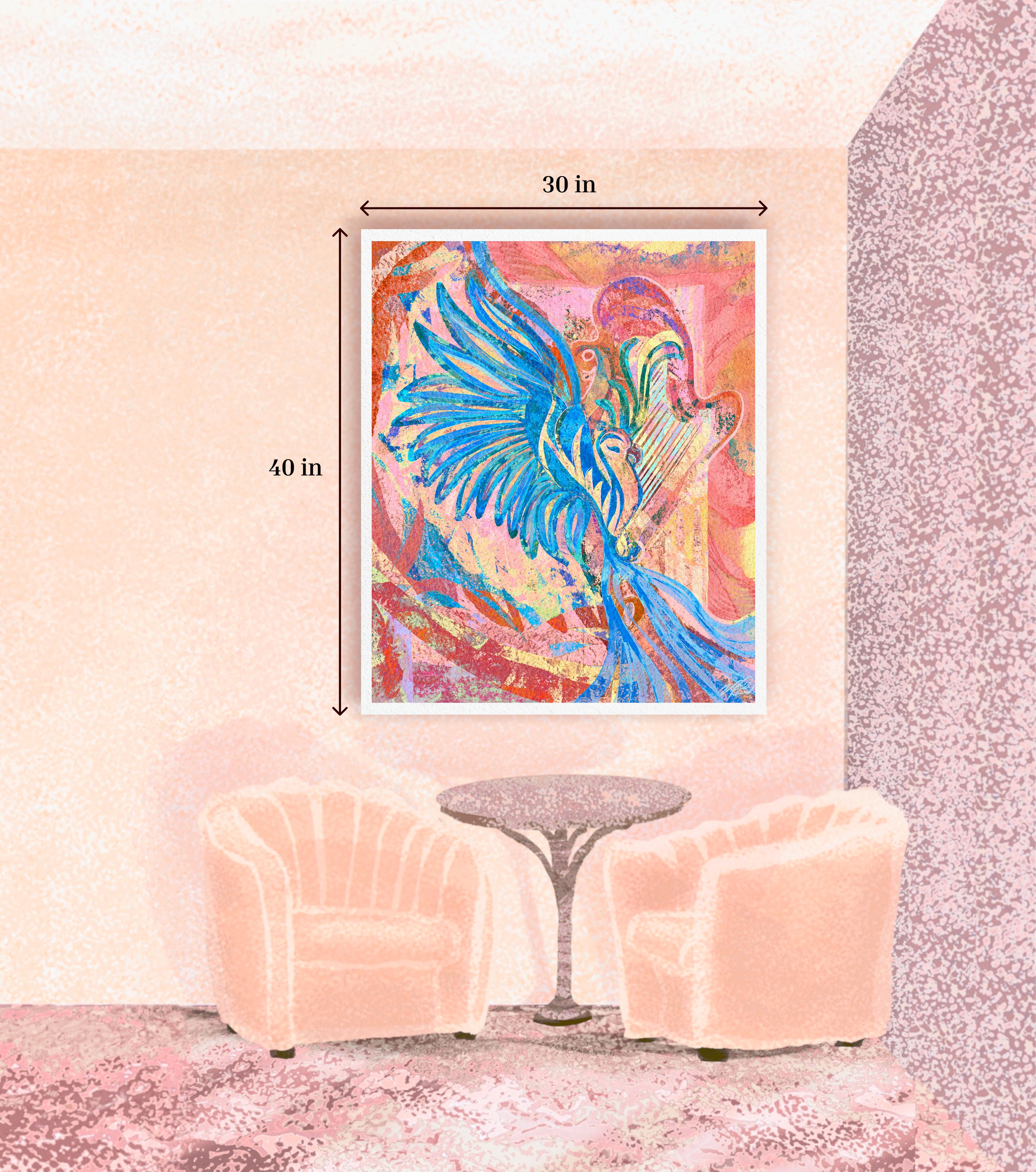 The Flight of an Unwritten Melody Print