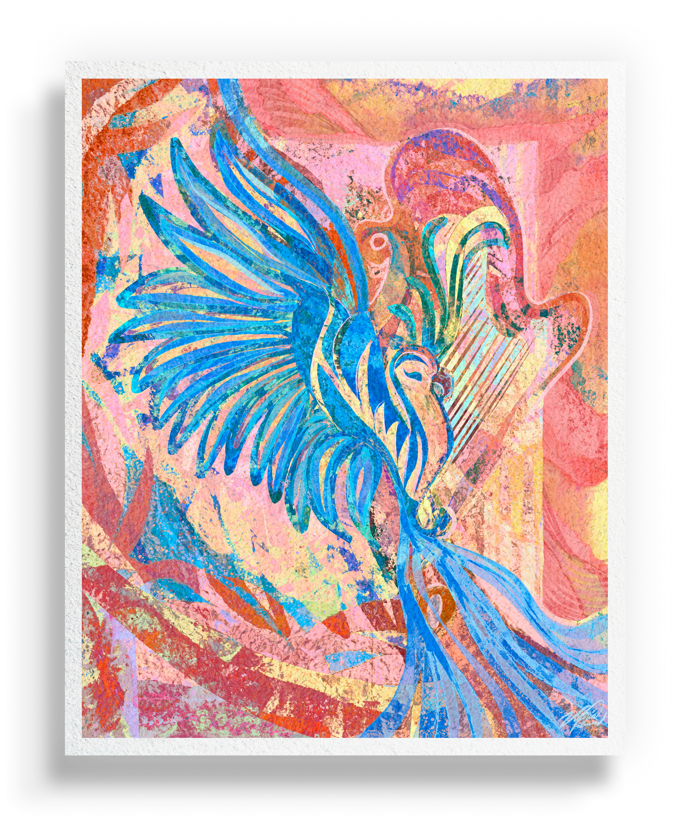 The Flight of an Unwritten Melody Print