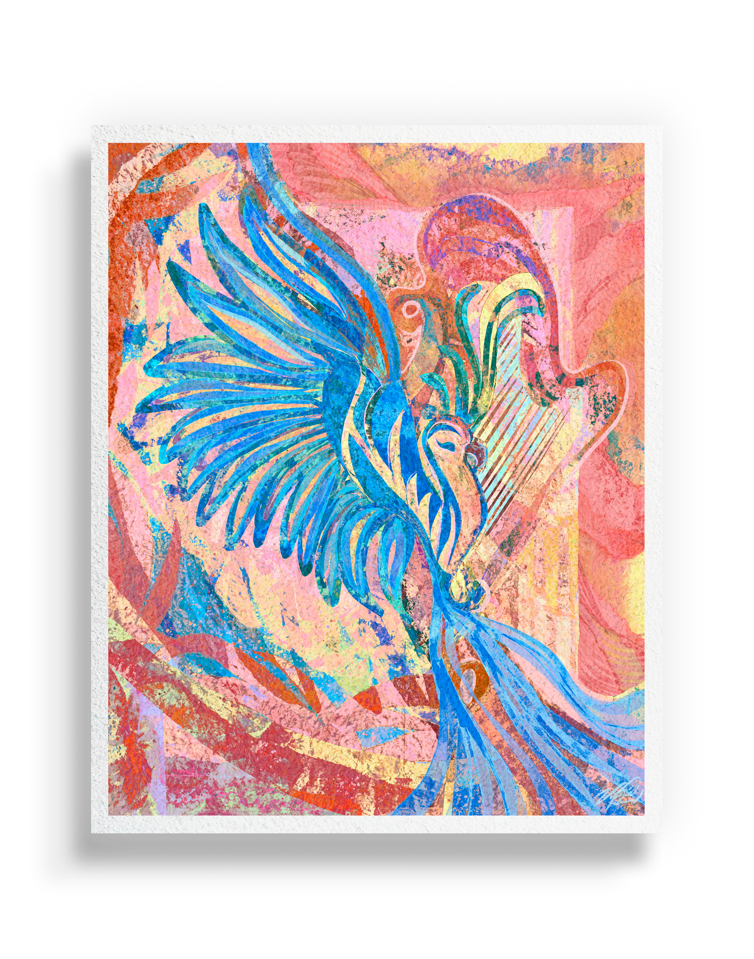 The Flight of an Unwritten Melody Print