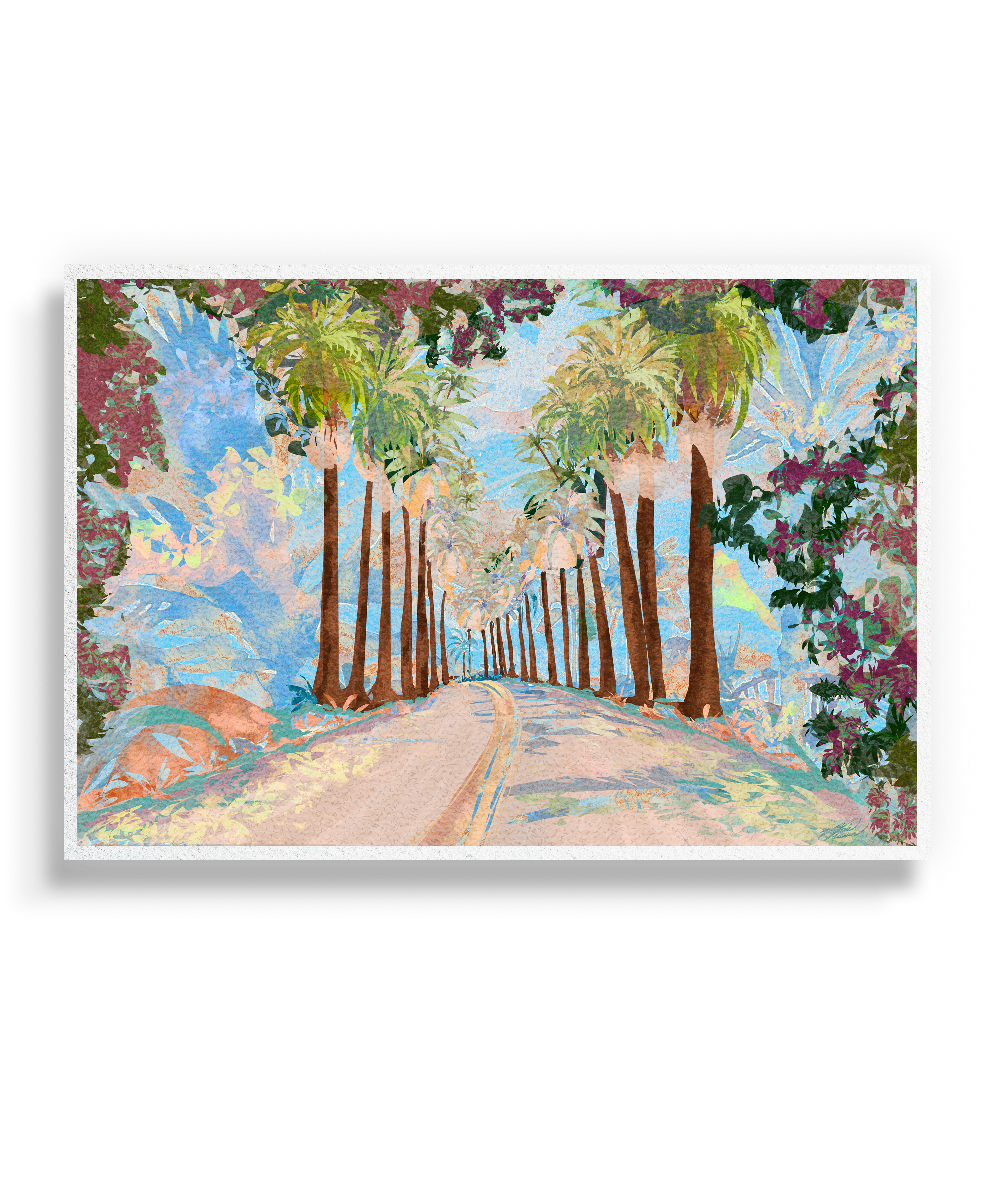 Palm Drive Print